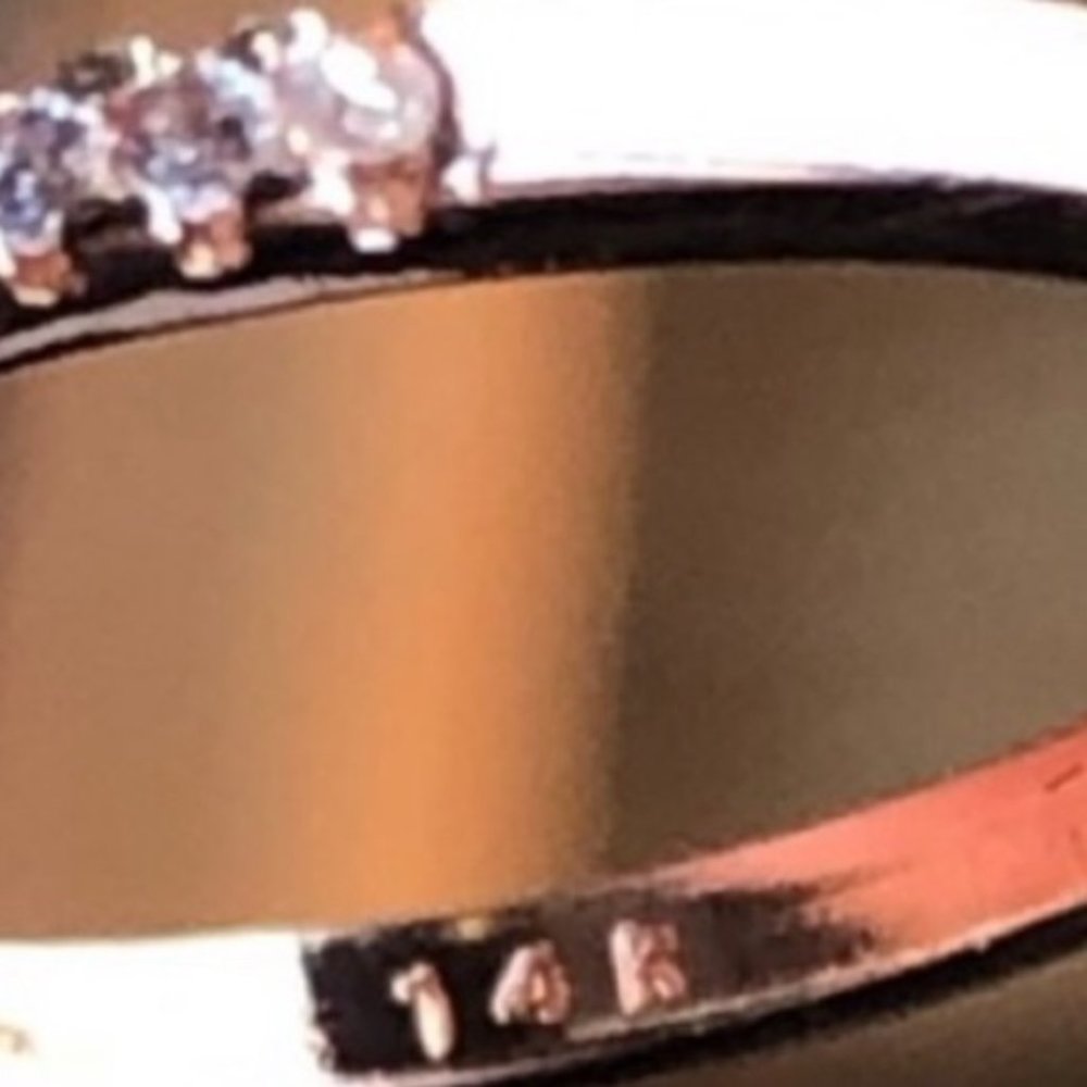 2.5 OVAL 14K SOLID ROSE GOLD ENGAGEMENT RING NWT - Picture 4 of 4